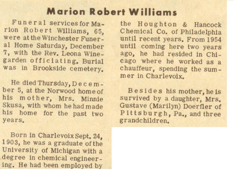 Marion Robert Williams thumbnail