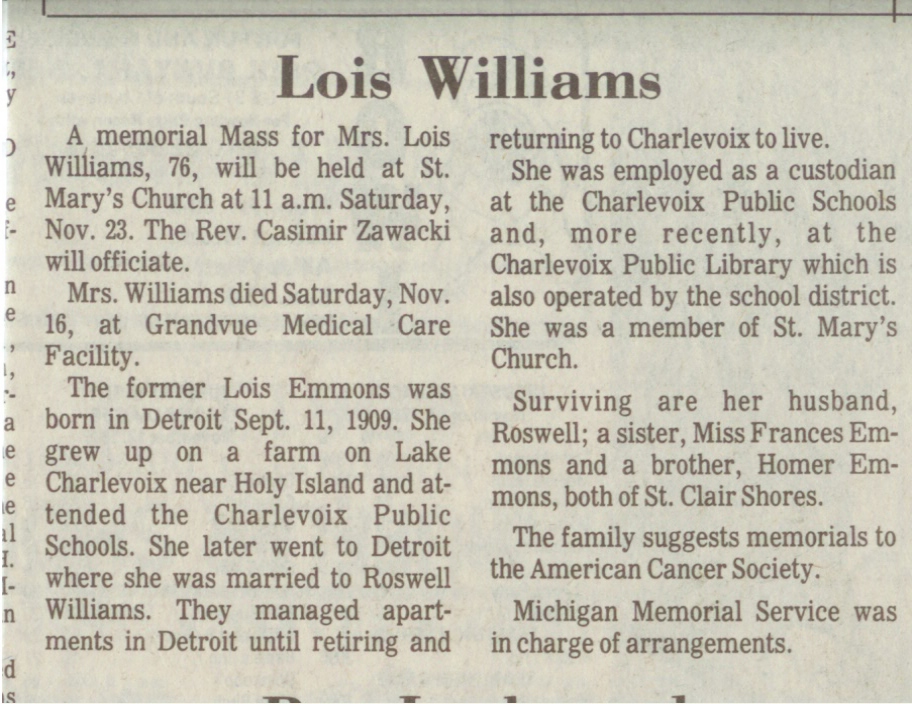 Lois Williams thumbnail