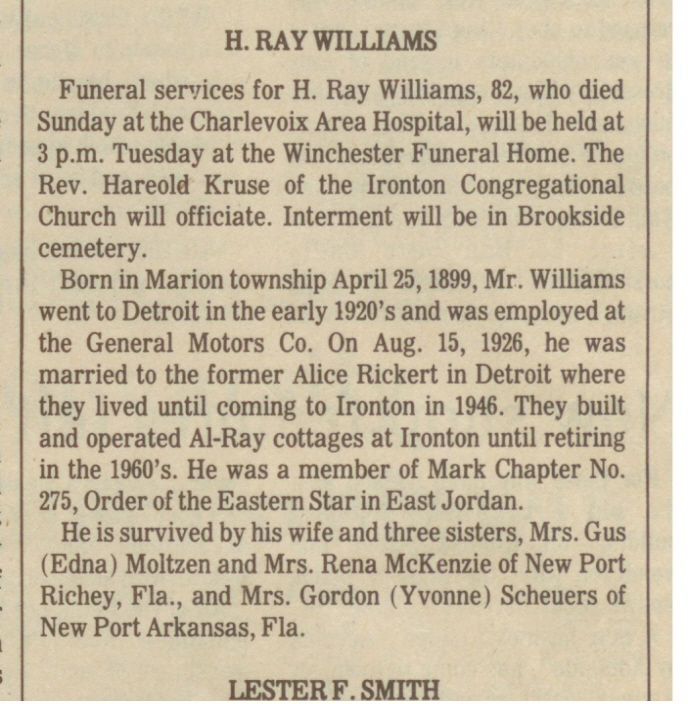 H. Ray Williams thumbnail