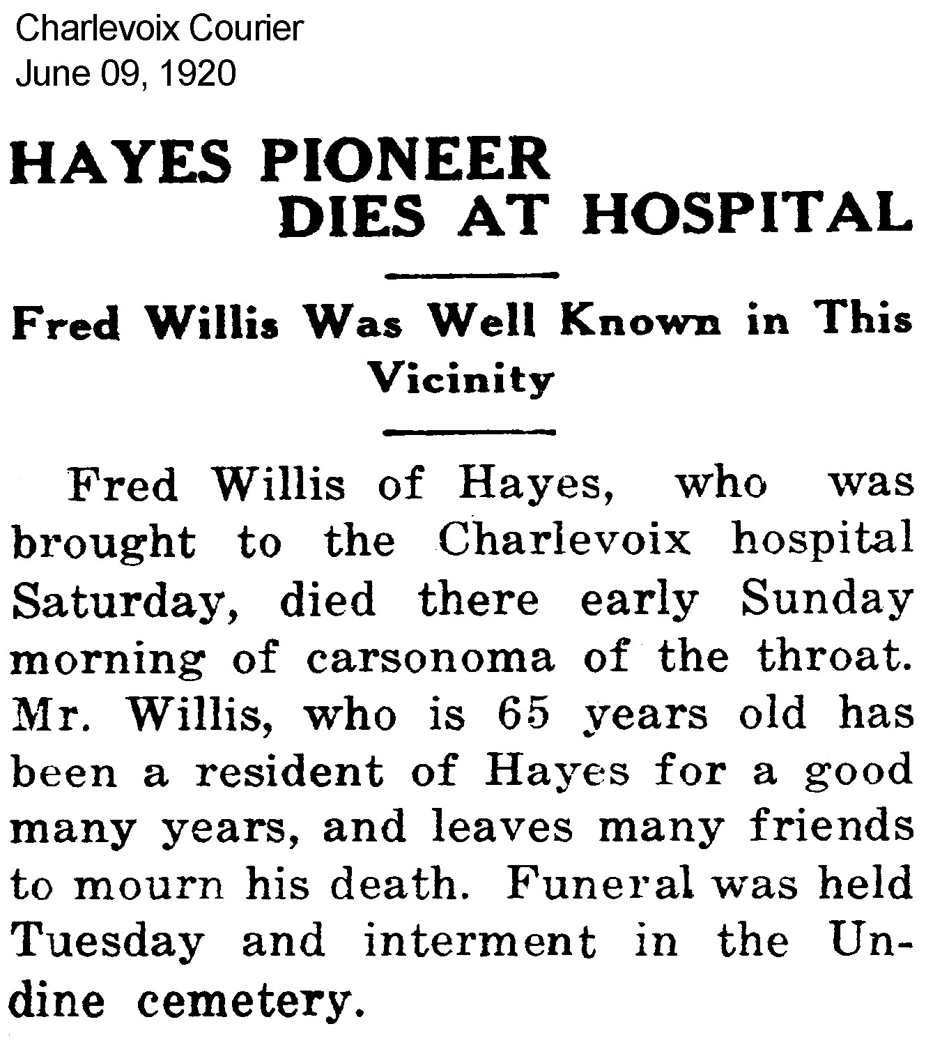 Fred Willis thumbnail