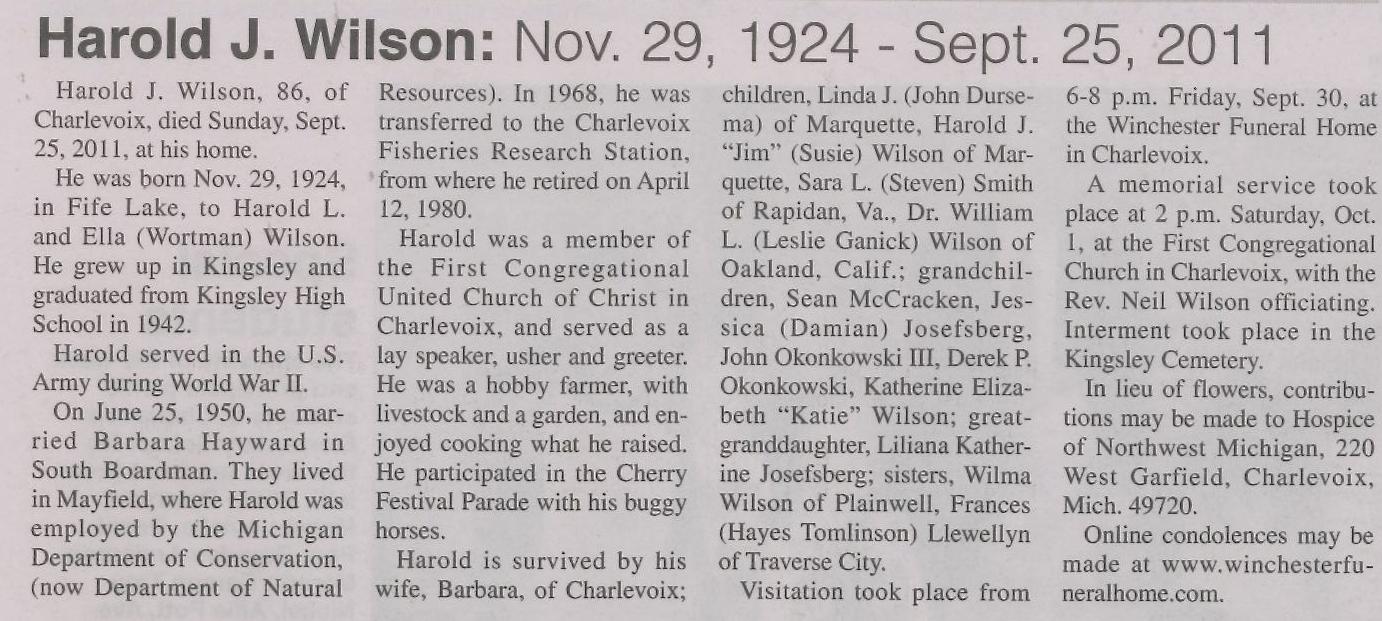 Harold J. Wilson thumbnail