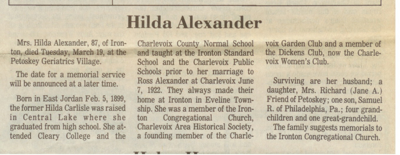 Hilda Alexander thumbnail