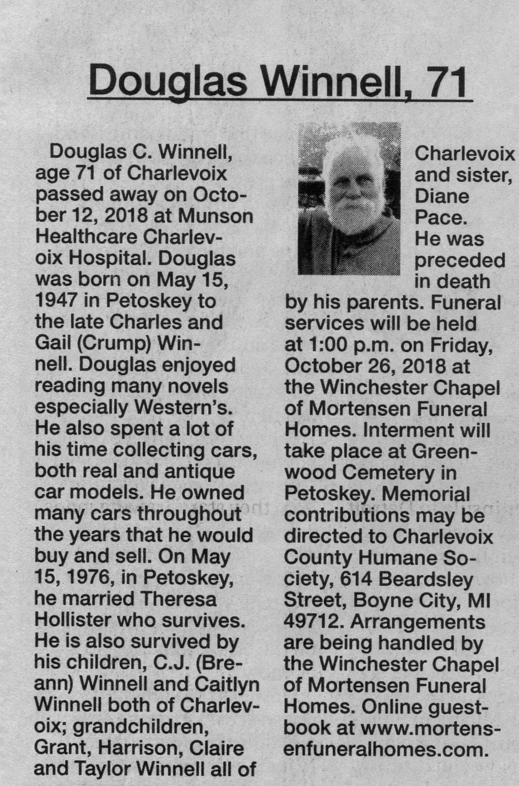 Douglas C. Winnell thumbnail