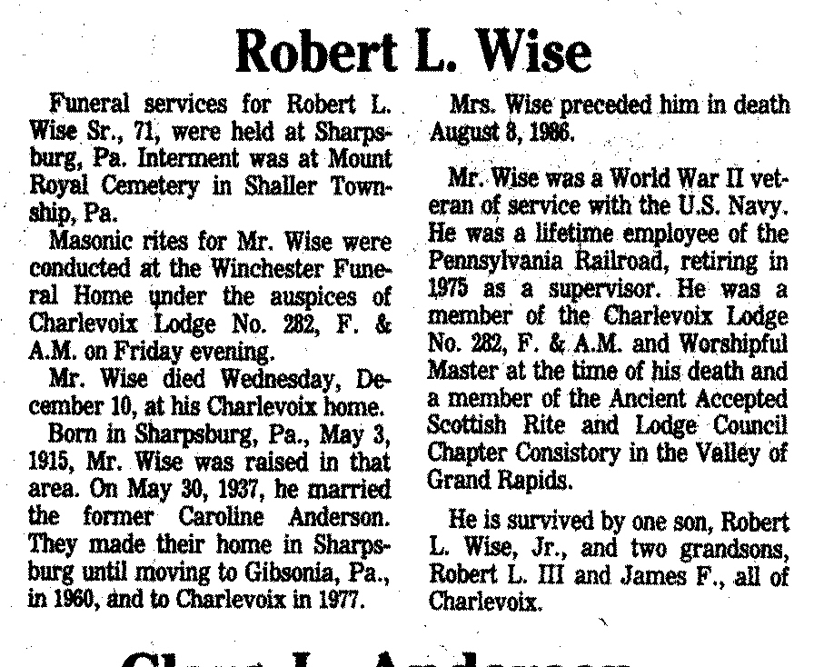 Robert L. Wise thumbnail