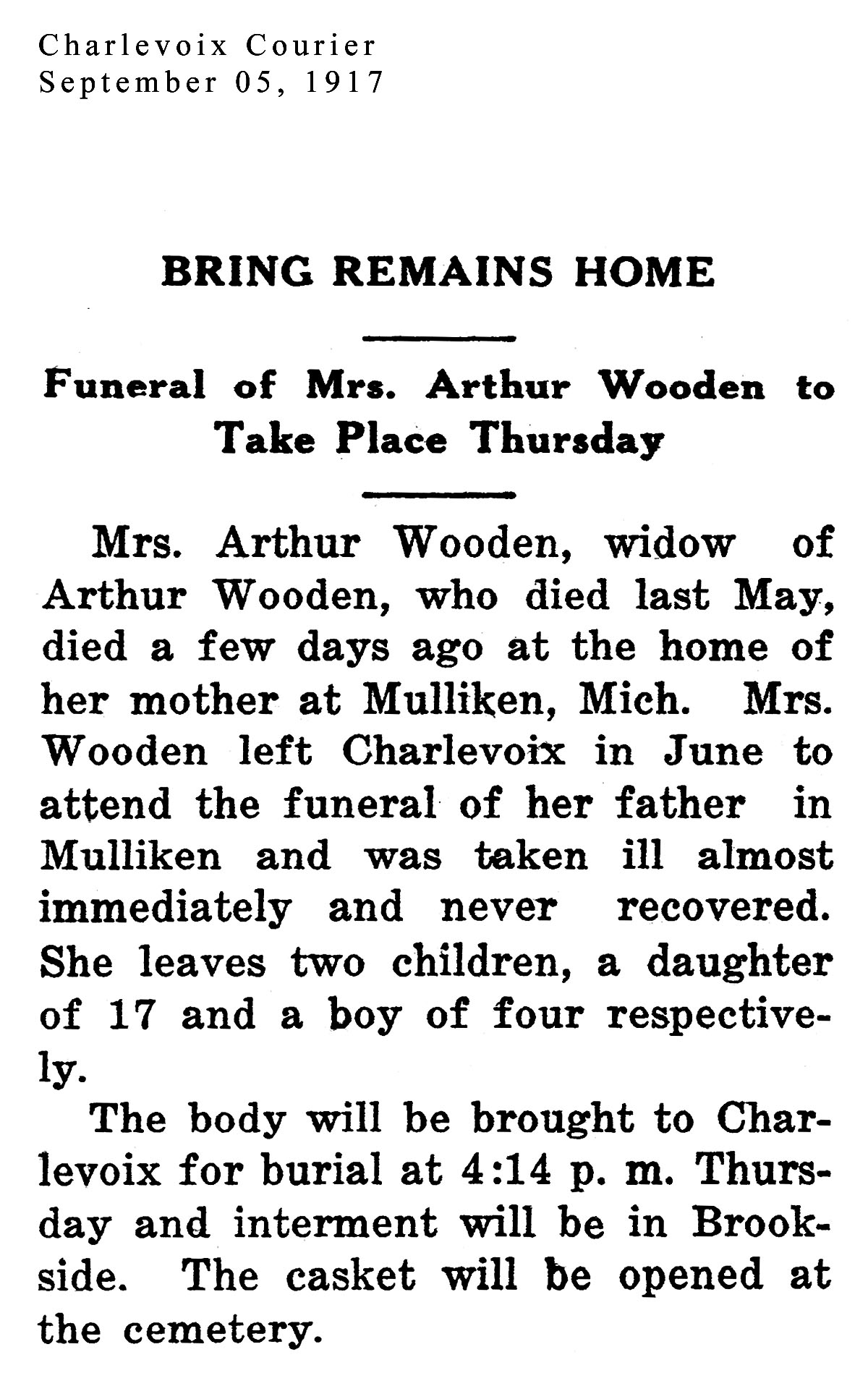 Mrs. Arthur Wooden thumbnail