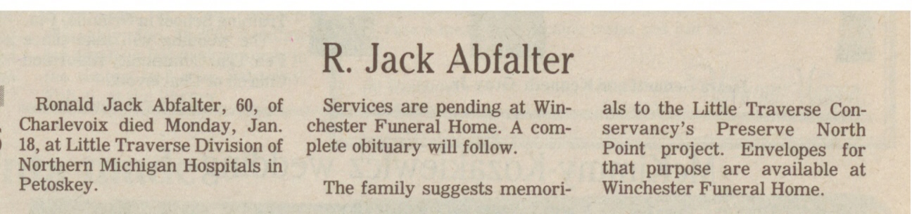 Ronald Jack Abfalter image 2
