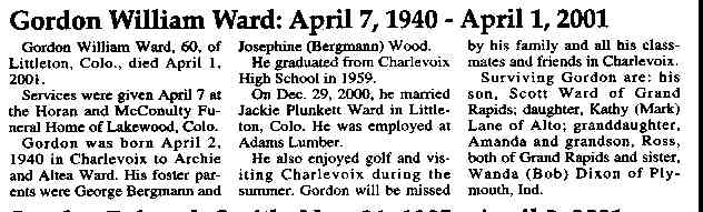 Gordon William Ward thumbnail