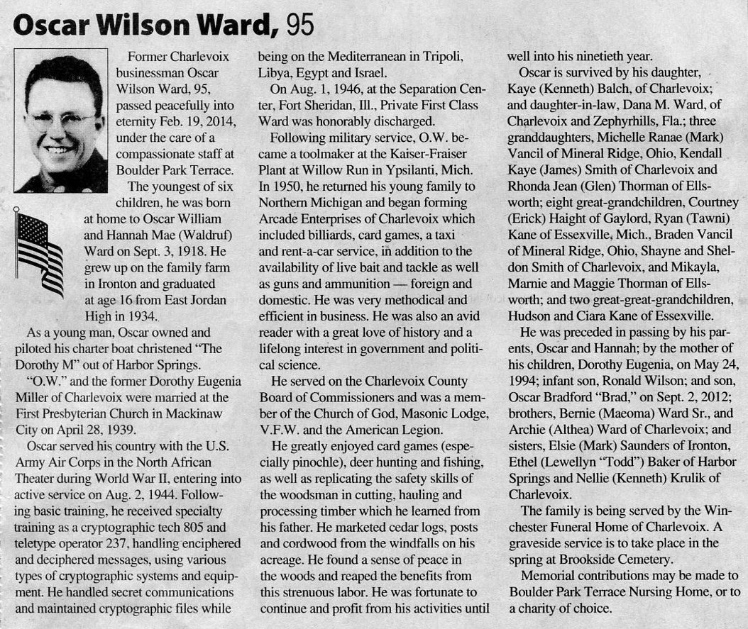 Oscar Wilson Ward thumbnail