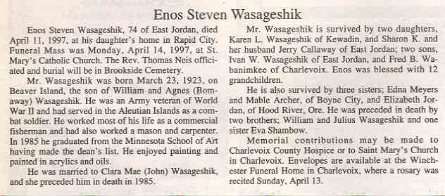 Enos Steven Wasageshik thumbnail