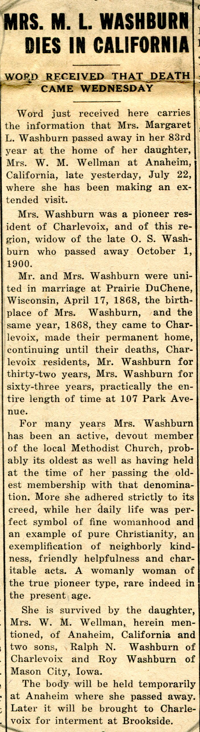 Margaret L. Washburn thumbnail