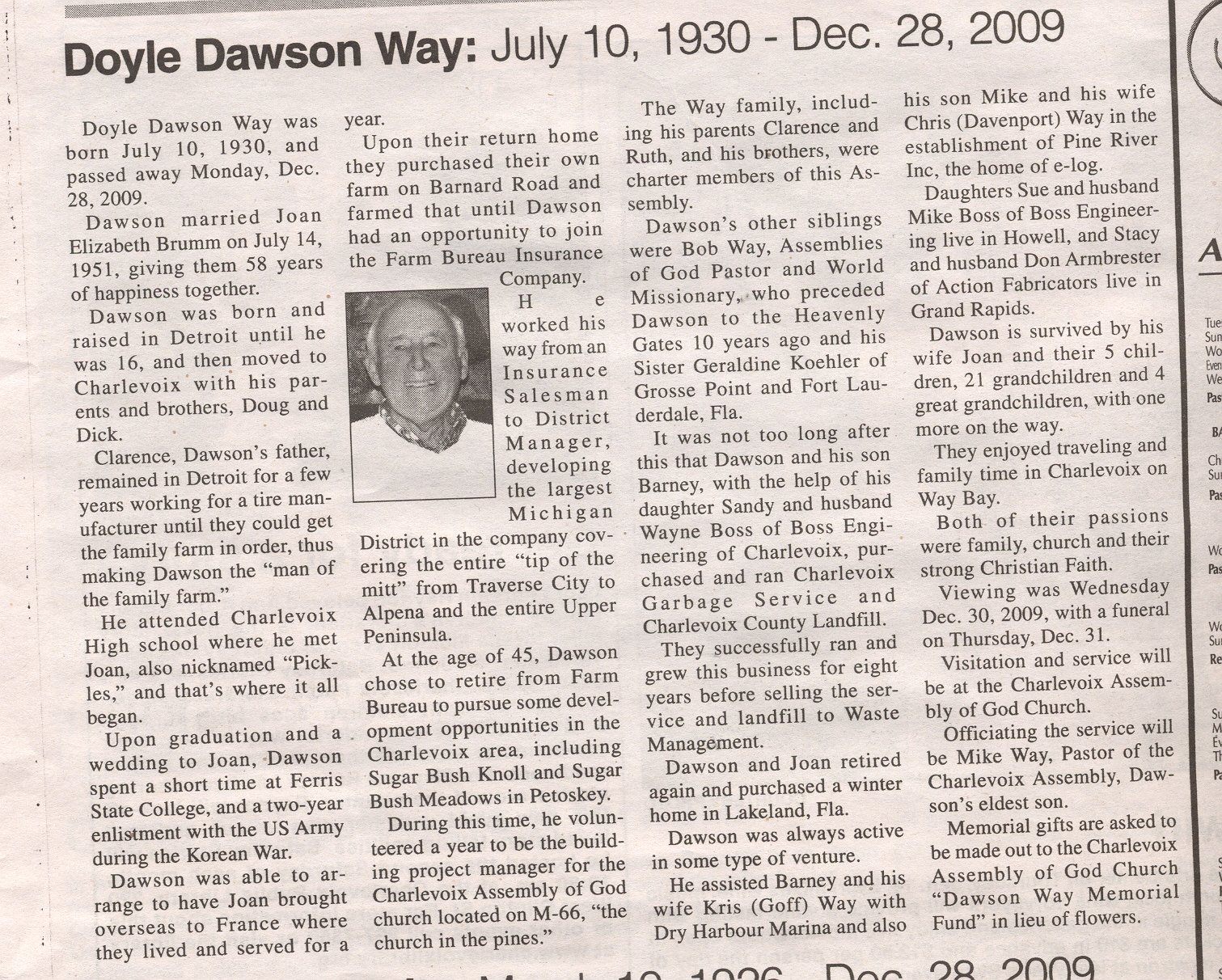 Doyle Dawson Way thumbnail