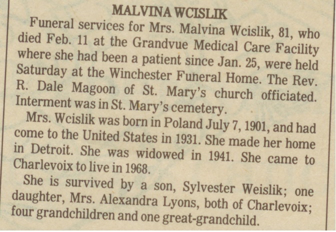 Malvina Wcislik thumbnail