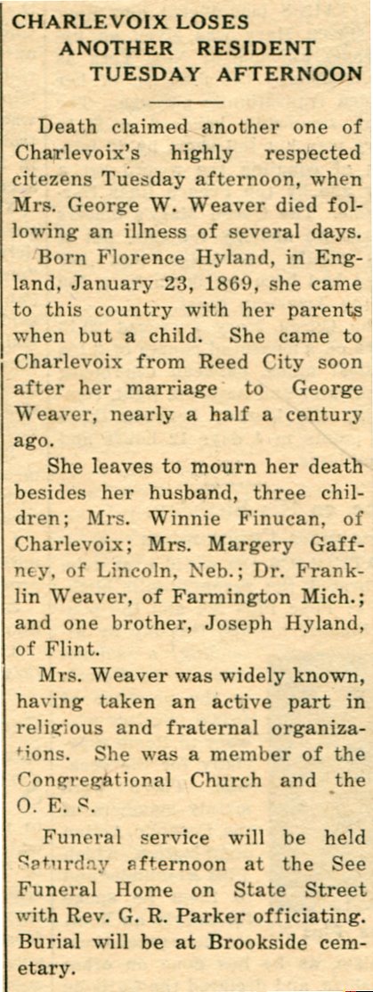 Florence Weaver thumbnail