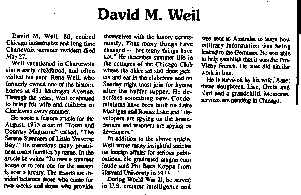 David M. Weil thumbnail