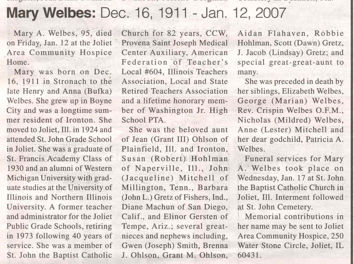 Mary A. Welbes thumbnail