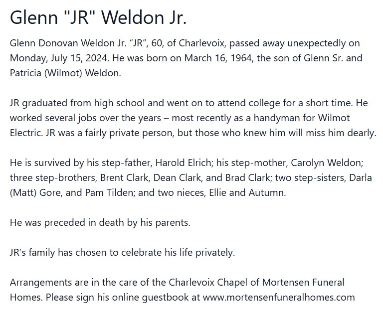"Glenn "JR" " Weldon, Jr thumbnail