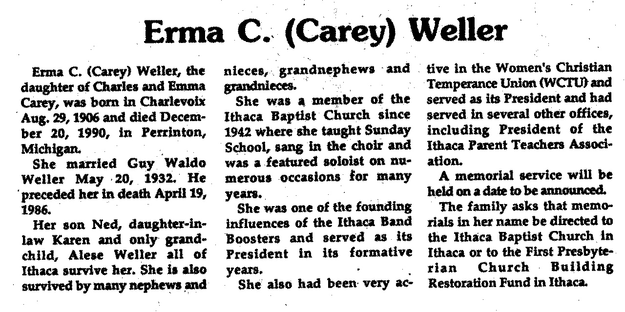 Erma C. Weller thumbnail