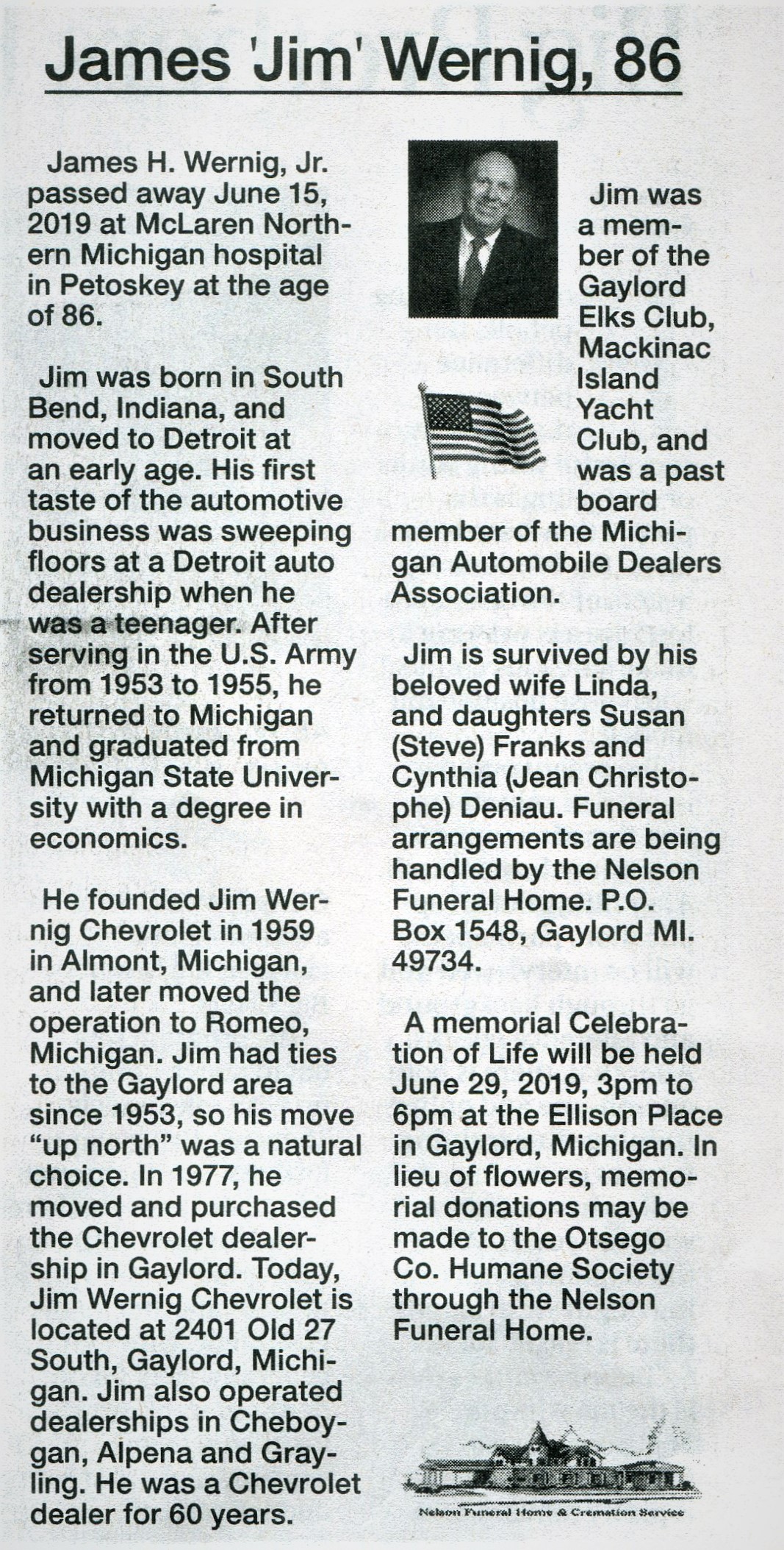 James 'Jim' Wernig thumbnail