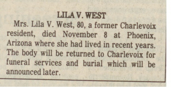 Lila V. West thumbnail