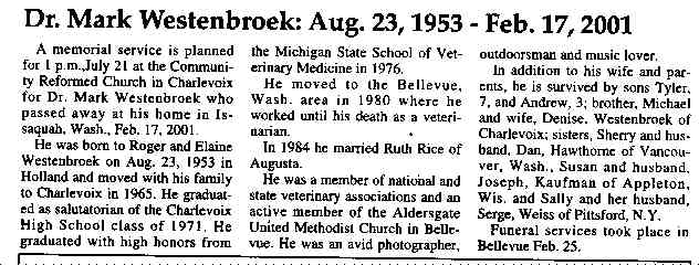 Mark Westenbroek, D.V.M. thumbnail