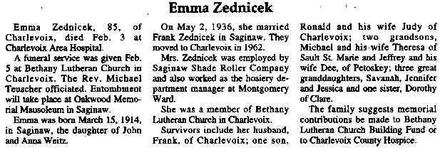 Emma Zednicek thumbnail