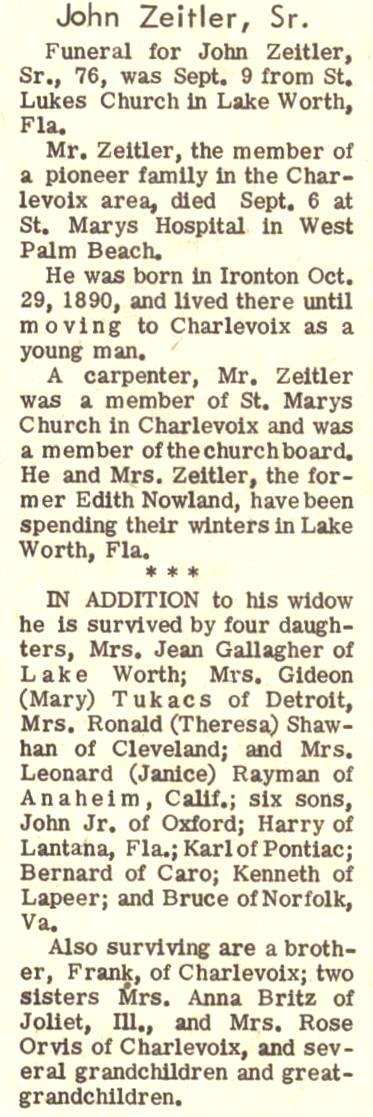 John Zeitler, Sr. thumbnail