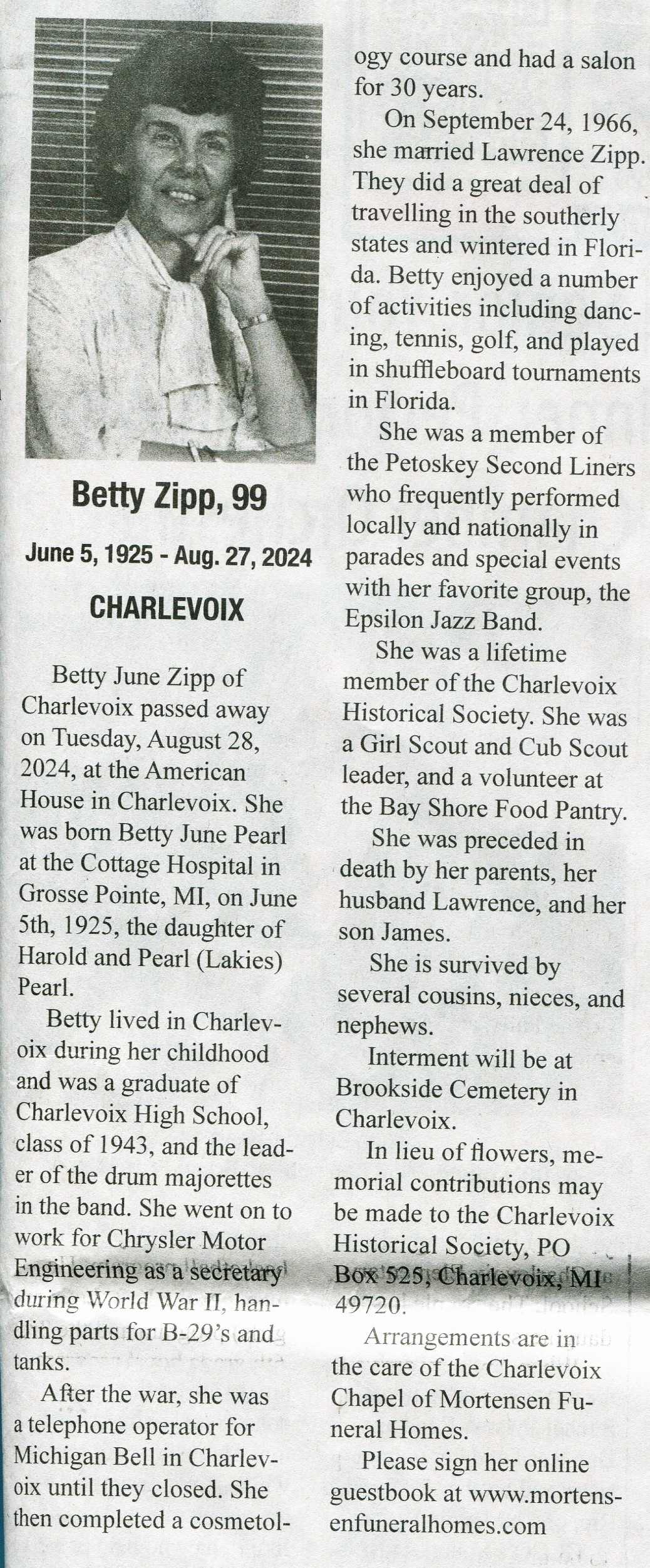 Betty June Zipp thumbnail