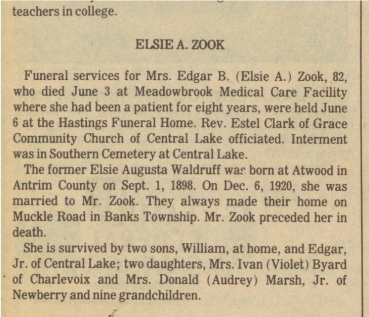 Elsie Augusta Zook thumbnail