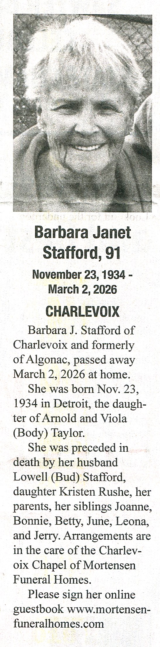 Barbara Janet Stafford thumbnail