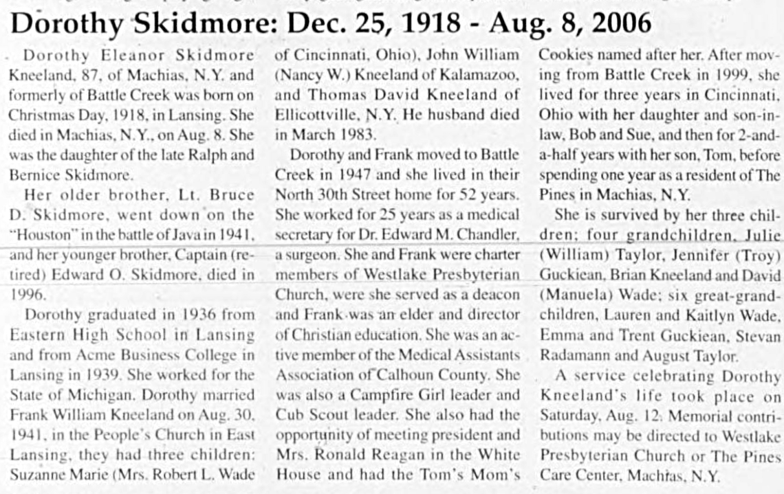 Dorothy Eleanor Skidmore thumbnail