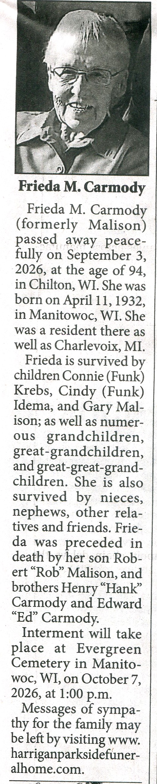 Frieda M. Carmody thumbnail