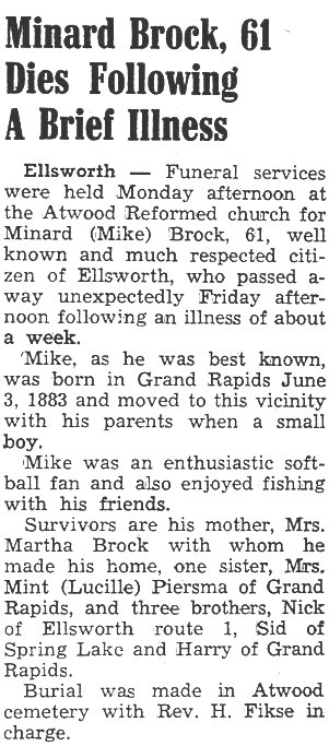 "Minard "Mike"" Brock thumbnail