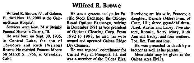 Wilfred R. Browe thumbnail