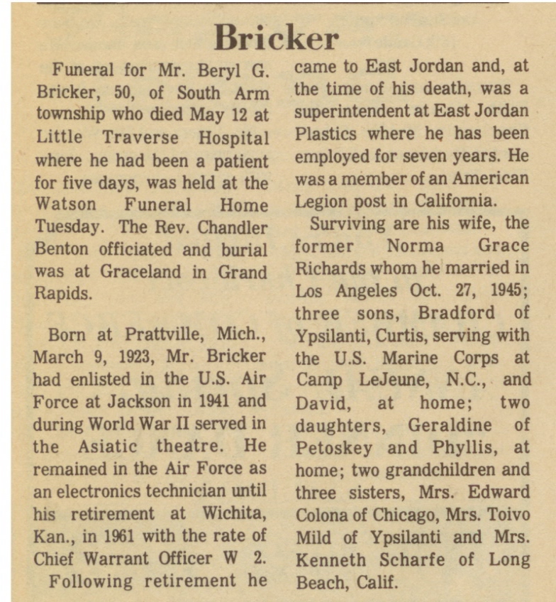Beryl G. Bricker thumbnail