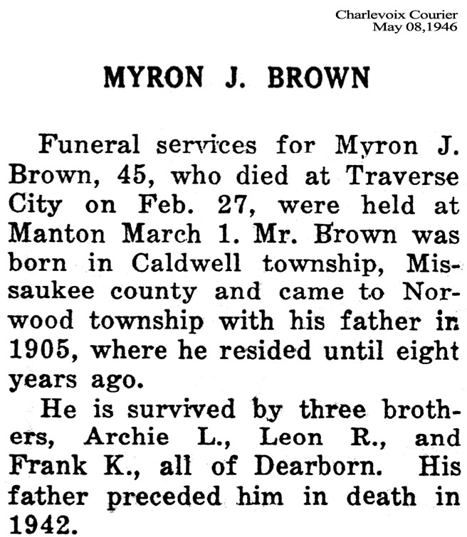 Myron J. Brown thumbnail