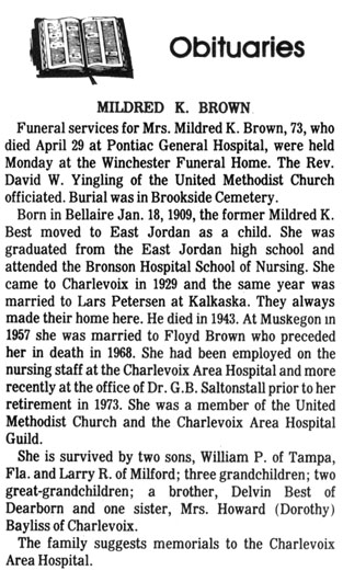 Mildred K. Brown thumbnail