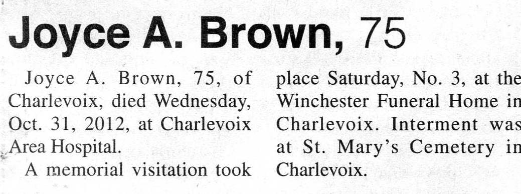Joyce A. Brown thumbnail