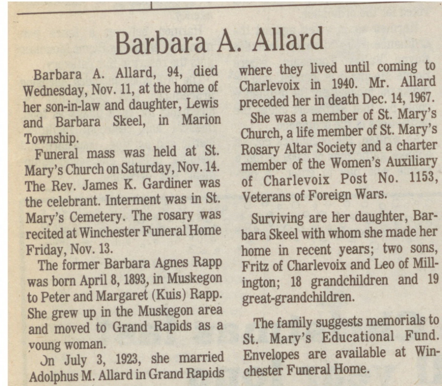 Barbara Agnes Allard thumbnail
