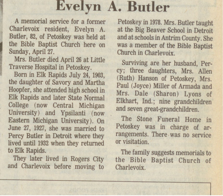 Evelyn A. Butler thumbnail