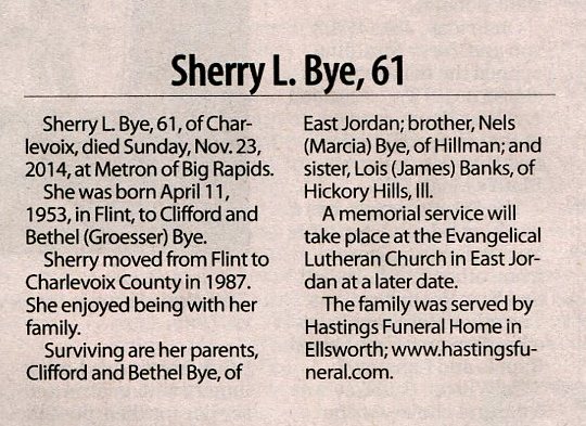 Sherry L. Bye thumbnail