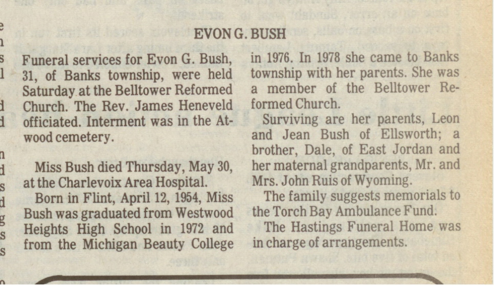 Evon G. Bush thumbnail