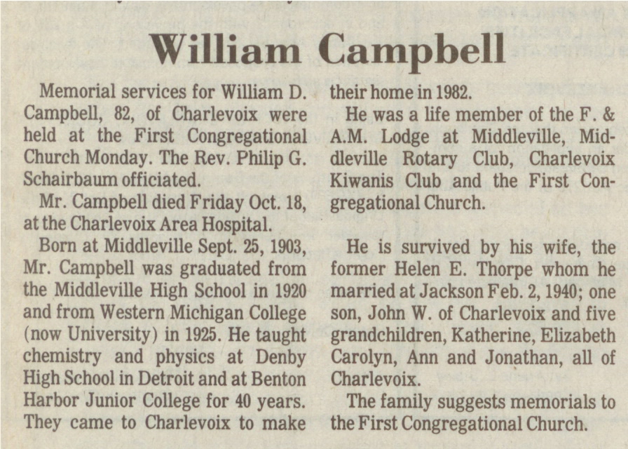 William D. Campbell thumbnail