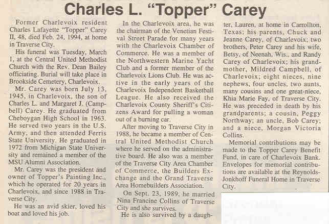"Charles L. "Topper"" Carey thumbnail