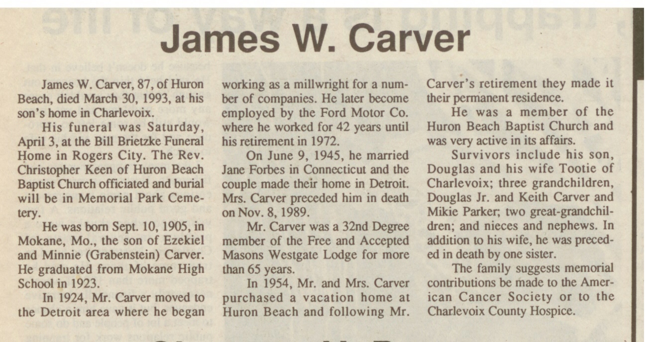 James W. Carver thumbnail