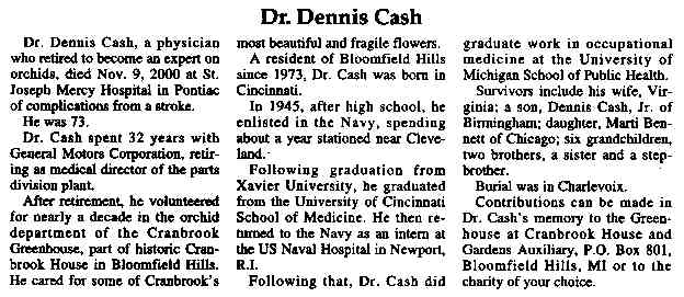 Dr. Dennis Cash thumbnail