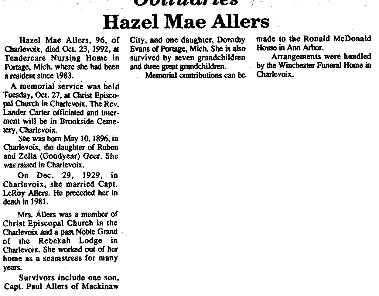 Hazel Mae Allers thumbnail