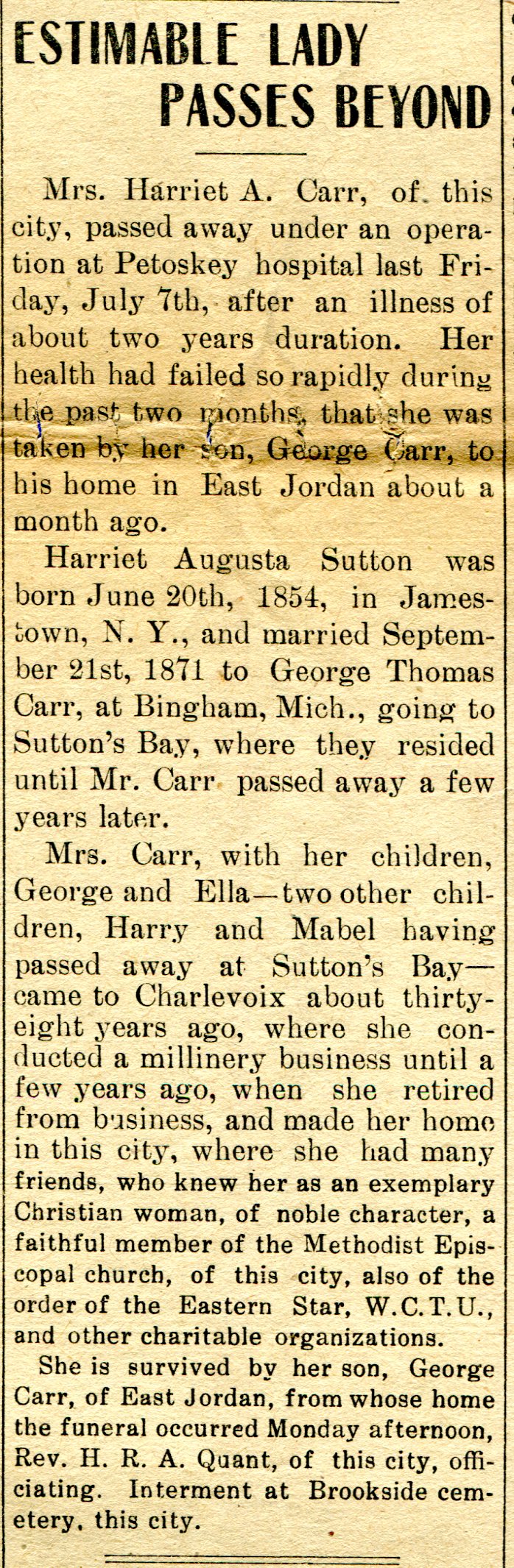 Harriet Carr thumbnail