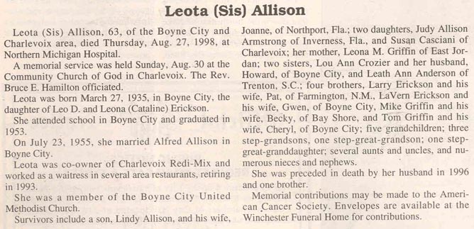 "Leota "Sis"" Allison thumbnail