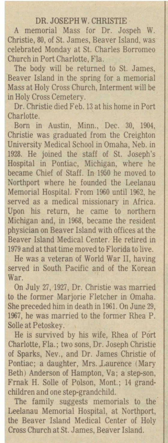 Joseph W. Christie thumbnail