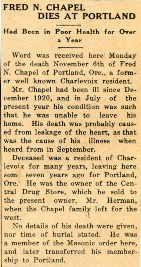 Fred N. Chapel image 2